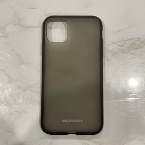 Black Merkury iPhone 11 case